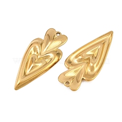 Pendentifs en acier inoxydable 304 pour la Saint-Valentin&nbsp;STAS-L317-15G