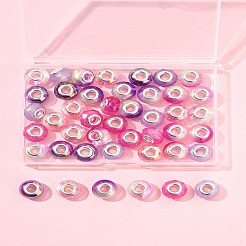 44 Stück 7 Stile UV-beschichtete europäische Harzperlen&nbsp;RESI-FS0002-03