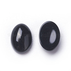 Cabochon di agata nera tinti e riscaldati in modo naturale&nbsp;G-F605E-09B