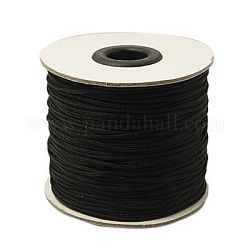 Nylon Thread, Black, 1.5mm, about 100yards/roll(300 feet/roll)