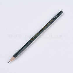 Графитовые эскизные карандаши, профессиональный карандаш для рисования, темно-серый, 178x7 мм, Руководитель: 2.9 mm, 12 шт / коробка