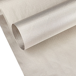 Защитная ткань из полиэстера, ткань фарадея, Эми, rf & rfid защитная никель-медная ткань, светло-серый, 129.4~130x108.6~110x0.02 см