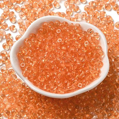 Perles en acrylique transparente&nbsp;X-MACR-K359-02E-1