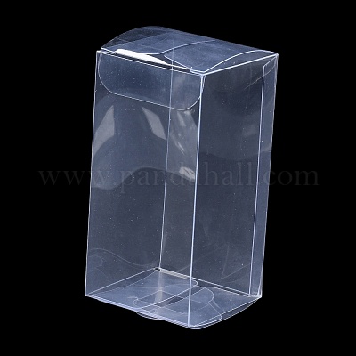 Embalaje regalo de de pvc de plástico transparente rectángulo al por mayor para bisuterías Es.Pandahall.com