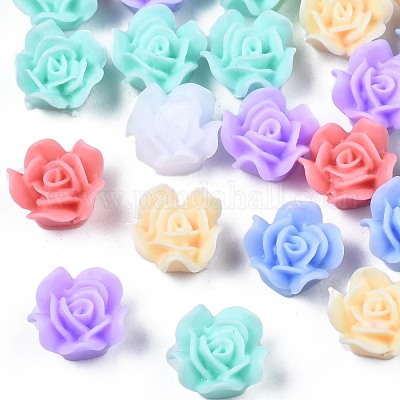 Cabochons di opaco resina&nbsp;CRES-S307-023-1