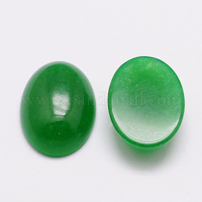 Cabochon di pietra preziosa di giada naturale della Malesia 14x10mm,  Cabochon ovale, Gemma lucidata, Cabochon verde, Pietra naturale, Pietra di  giada, Giada verde audace -  Italia