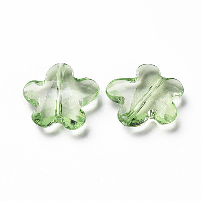 Abalorios de acrílico transparentes&nbsp;TACR-S154-32B-83-1