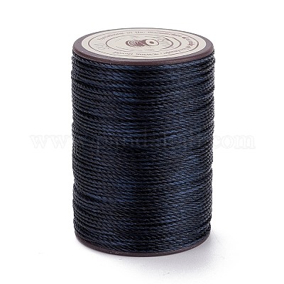Ficelle ronde en fil de polyester ciré&nbsp;X-YC-D004-02E-055-1