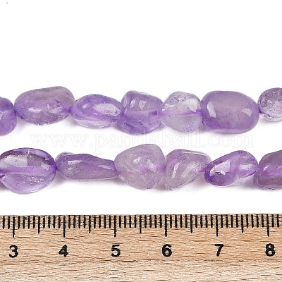Natürliche Lavendel-Amethyst-Perlenstränge&nbsp;G-Q060-E16-1