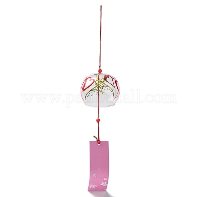 Windspiel aus Glas&nbsp;HJEW-XCP0001-19-1