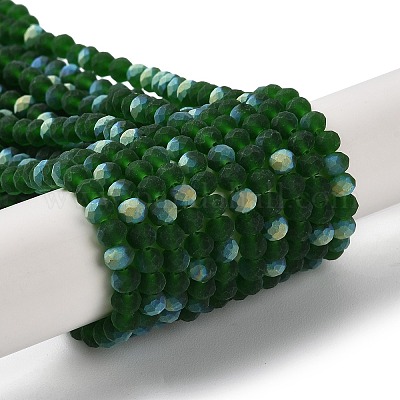 Chapelets de perles en verre transparente  &nbsp;X1-EGLA-A034-T4mm-MB24-1
