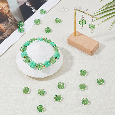 200 Stück transparente Acrylperlen&nbsp;TACR-HS0001-04-1