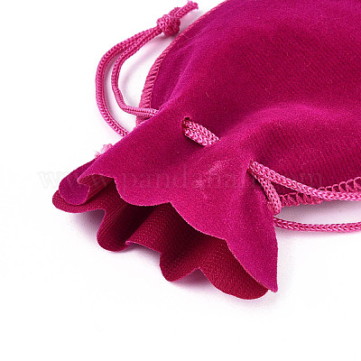 Kürbis Samt Taschen&nbsp;TP-R005-9x12cm-09-1