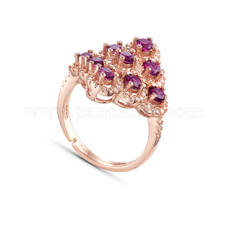 Великолепное серебряное кольцо на палец Шегрейс с натуральным фиолетовым турмалином JR75A-1