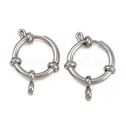 Застежки-кольца из нержавеющей стали 304 STAS-B095-02P-04-1