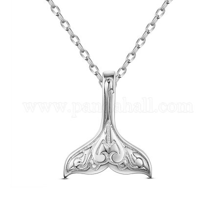 Shegrace 925 collane con pendente in argento sterling placcato rodio JN766A-1