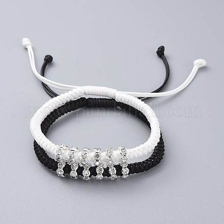 Ensembles de bracelets de perles tressés réglables unisexes BJEW-JB04890-1