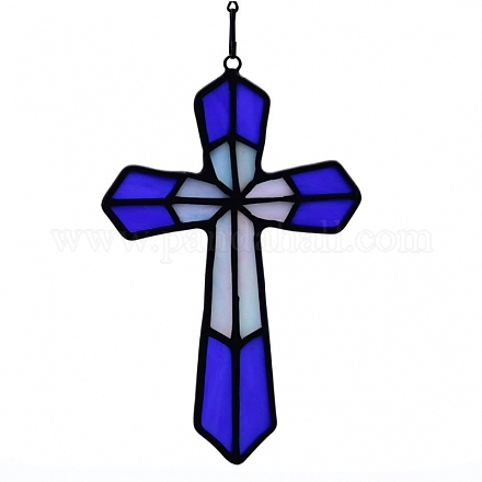 Kreuz Acryl Anhänger Dekorationen&nbsp;PW-WG11730-01-1