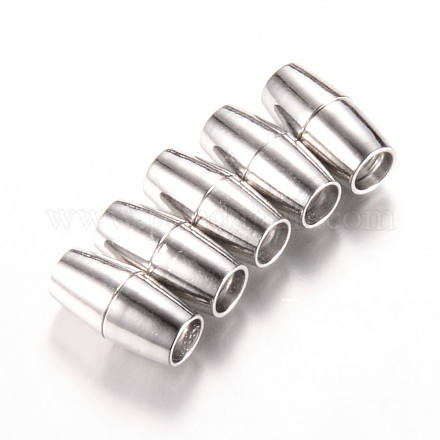 Brass Magnetic Clasps X-KK-T004-05P-1