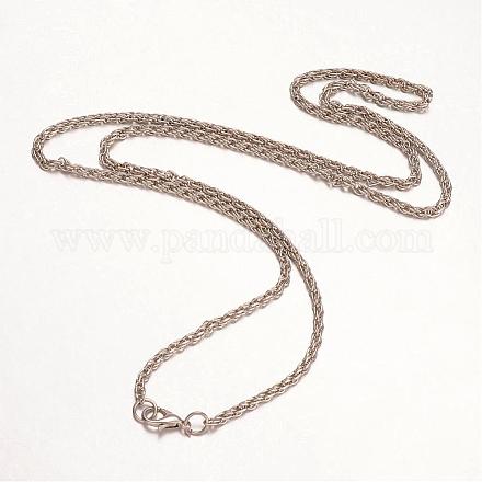 Iron Necklace Making MAK-K002-42P-1