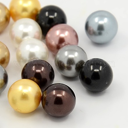 Shell Pearl Beads BSHE-D007-16mm-M-1