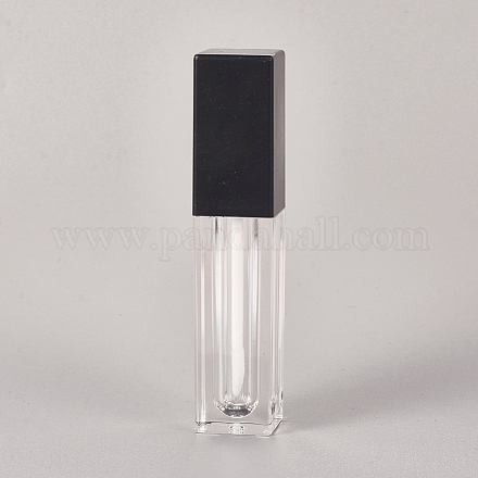 DIYリップグレーズボトル  リップグレーズチューブ  空きビン  透明  8.8cm  容量：5ミリリットル MRMJ-WH0056-85-1