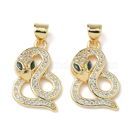 Латунные микро проложить кубического циркония подвески KK-L243-29G-07-1