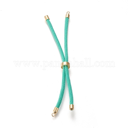 Création de bracelets à cordon torsadé en nylon MAK-M025-148-1