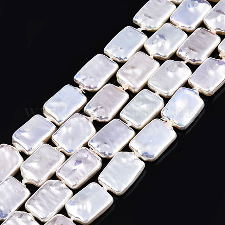 ABS Plastic Imitation Pearl Beads Strands KY-N015-07-A05-1