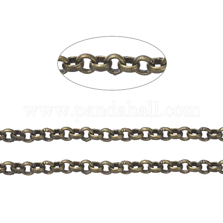Brass Rolo Chains CHC-S008-002G-AB-1