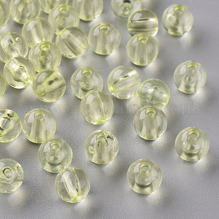 Perles en acrylique transparente MACR-S370-A8mm-728-1