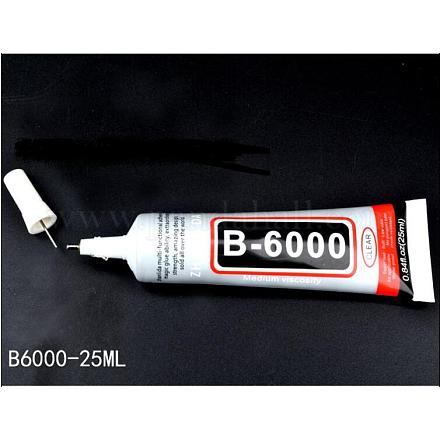 ネイルアートb6000クラフトグルー  スーパー接着剤速乾性接着剤  透明  容量：25ml（0.84液量オンス） X-MRMJ-L003-Z01-25ml-1