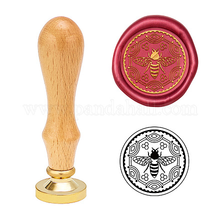 PandaHall Bee Wax Seal Stamp DIY-PH0027-A014-1