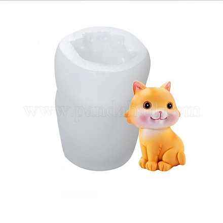 Moules en silicone de qualité alimentaire pour chat DIY-M031-36-1
