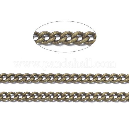Brass Twisted Chains X-CHC010Y-AB-1