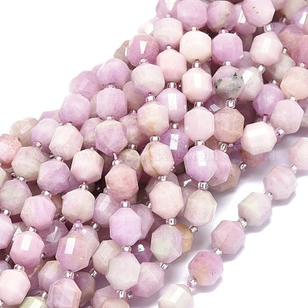 Chapelets perles en kunzite/spodumène naturelle G-O201B-93-1