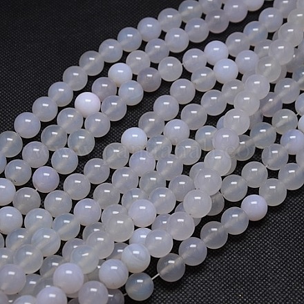 Natural Agate Beads Strand G-L083-12mm-26-1