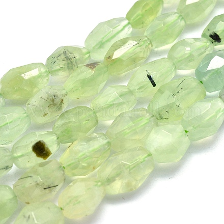 Chapelets de perles en préhnite naturelle G-O170-31-1
