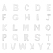 PandaHall 26pcs Alphabet A-Z Charms Natural Freshwater Shell Beads Letter Initial Charm Pendant with Hole for DIY Necklace Bracelet Earring Jewelry Making
