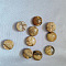 Natural Picture Jasper Cabochons, Half Round/Dome, 8mm