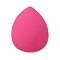 EVA Cloth Teardrop Fascinator Hat Base for Millinery, Deep Pink, 127x100x5mm