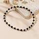 Braccialetti elastici alla moda in vetro e ottone per donne e uomini&nbsp;EC5864-1