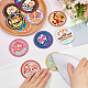 12Pcs 12 Style Constellation Theme Computerized Embroidery Iron on Cloth Patches ZODI-FG0001-01-3