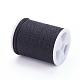 Round Waxed Polyester Cord YC-G006-01-1.0mm-01-3