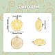 Sunnyclue 1 boîte de 40 breloques fruits jaune citron en émail plaqué or clair tranche de citron breloques rondes miniatures réalistes pour la fabrication de bijoux collier à faire soi-même boucles d'oreilles fournitures ENAM-SC0003-62-2