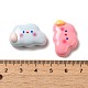 Opaque Resin Decoden Cabochons RESI-Z021-02-3