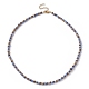 Collier de perles de rocaille de verre pour femme NJEW-JN04392-4