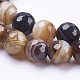 Chapelets de perles en agate à rayures naturelles/agates à bandes G-P364-04-8mm-3