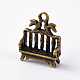 Breloques de banc en alliage de zinc plaqué bronze antique conviennent bricolage accessoires de bijoux collier X-PALLOY-A15327-AB-NF-1