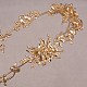 Flower Brass Headband Jewelry OHAR-O017-65-2